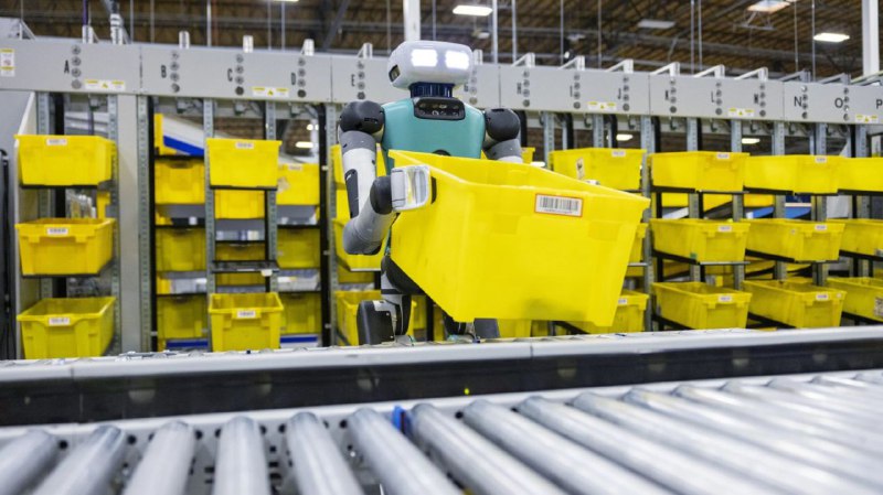 亚马逊开始测试 Agility 的 Digit 机器人进行仓库工作亚马逊宣布将开始在其设施中测试 Agility 的双足机器人 Digit
