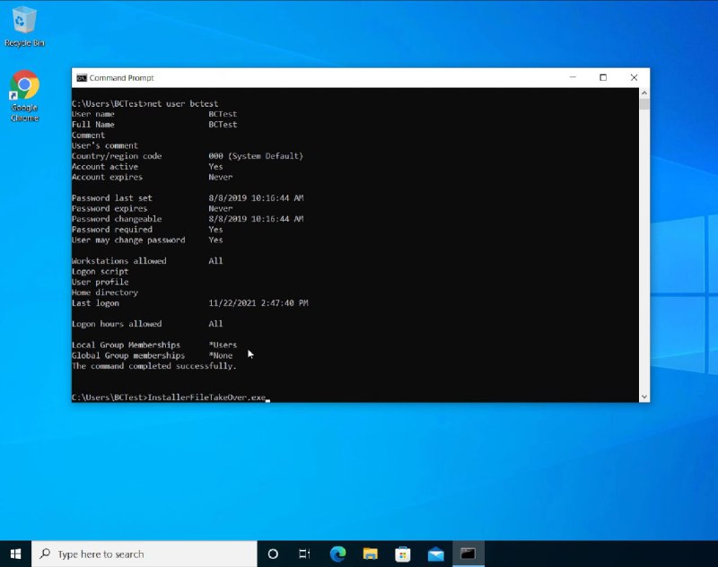新的 Windows 0day 提权漏洞披露: 基于更新补丁仅需可执行程序昨天(22日), 安全研究员 Naceri 在 Github 上发布了一个新的 0day 概念漏洞验证仓库, 称这个漏洞适用于所有正受支持的 Windows 版本(包括 Windows 11 和 WinServer 2022 以及安装过 11 月更新补丁的 Windows).本来, 微软 11 月的更新补丁修复了一个 "Windows Installer 提权漏洞", 这个漏洞被记录为 "CVE-2021-41379", 而后 Naceri 分析补丁时发现这个漏洞并没有被正确地修复, 不竟如此他还发现了另一个变种漏洞并且 "比原来的那个还要强大", 这个被 Naceri 称为 "InstallerFileTakeOver" 的漏洞只需要 Windows 普通用户执行他仓库中发布的 "InstallerFileTakeOver.exe" 就能获得立即获得管理员权限提升, 前后不到三秒钟.Naceri 最后说: "介于此漏洞的复杂性, 最好的办法是等待微软发布安全补丁, 不要自行尝试修复否则将会破坏 Windows Installer.", 而至于为什么选择披露这个漏洞, Naceri 回应说: "从 2020 年 4 月以来, 微软降级了安全漏洞的赏金额度, 如果微软不这么做, 我真的不想这么干.", Naceri 还在去年七月底的一条推特上吐槽微软的 0day 漏洞赏金从一万美元每个降到了一千美元每个.from: BleepingComputer附录:1. CVE-2021-41379 - 安全更新程序指南 - Microsoft - Windows Installer 特权提升漏洞 #news2. klinix5/InstallerFileTakeOver(Github)3. Naceri 吐槽(Twitter@MalwareTechBlog)新的 Windows 0day 提权漏洞披露: 基于更新补丁仅需可执行程序昨天(22日), 安全研究员 Naceri 在 Github 上发布了一个新的 0day 概念漏洞验证仓库, 称这个漏洞适用于所有正受支持的 Windows 版本(包括 Windows 11 和 WinServer 2022 以及安装过 11 月更新补丁的 Windows).本来, 微软 11 月的更新补丁修复了一个 "Windows Installer 提权漏洞", 这个漏洞被记录为 "CVE-2021-41379", 而后 Naceri 分析补丁时发现这个漏洞并没有被正确地修复, 不竟如此他还发现了另一个变种漏洞并且 "比原来的那个还要强大", 这个被 Naceri 称为 "InstallerFileTakeOver" 的漏洞只需要 Windows 普通用户执行他仓库中发布的 "InstallerFileTakeOver.exe" 就能获得立即获得管理员权限提升, 前后不到三秒钟.Naceri 最后说: "介于此漏洞的复杂性, 最好的办法是等待微软发布安全补丁, 不要自行尝试修复否则将会破坏 Windows Installer.", 而至于为什么选择披露这个漏洞, Naceri 回应说: "从 2020 年 4 月以来, 微软降级了安全漏洞的赏金额度, 如果微软不这么做, 我真的不想这么干.", Naceri 还在去年七月底的一条推特上吐槽微软的 0day 漏洞赏金从一万美元每个降到了一千美元每个.from: BleepingComputer附录:1. CVE-2021-41379 - 安全更新程序指南 - Microsoft - Windows Installer 特权提升漏洞 #news2. klinix5/InstallerFileTakeOver(Github)3. Naceri 吐槽(Twitter@MalwareTechBlog)