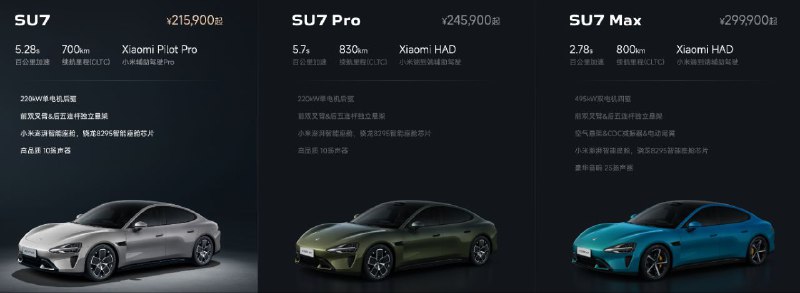 小米汽车响应监管要求，SU7“智驾”功能更名“辅助驾驶”中国强化智能驾驶行业规范，小米汽车5月4日将官网及App中SU7车型的“智驾”功能统一调整为“辅助驾驶”：原“小米智驾 Pro”改为“小米辅助驾驶 Pro”，顶配版“小米智驾 Max”改为“小米端到端辅助驾驶”