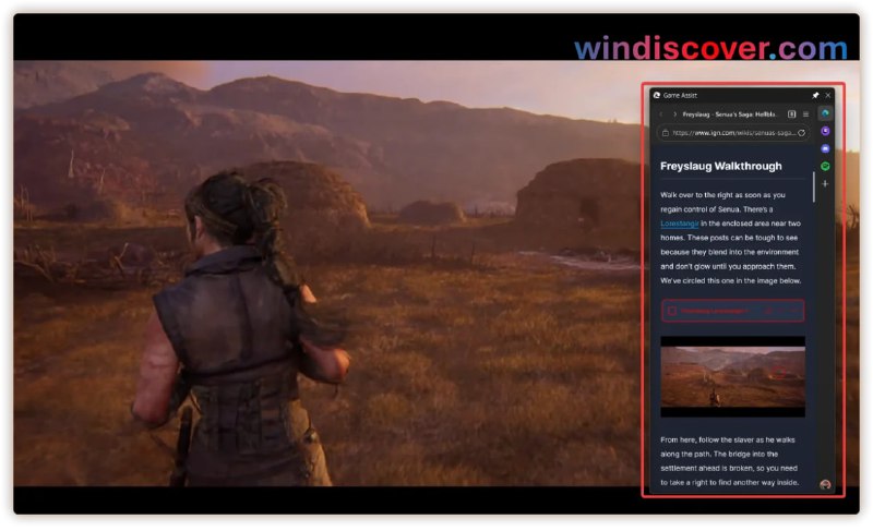 Edge Game Assist 新体验已推出：支持更多游戏及插件功能等微软在今年年初正式向 Windows 11 用户推送了 Edge Game Assist （预览体验）