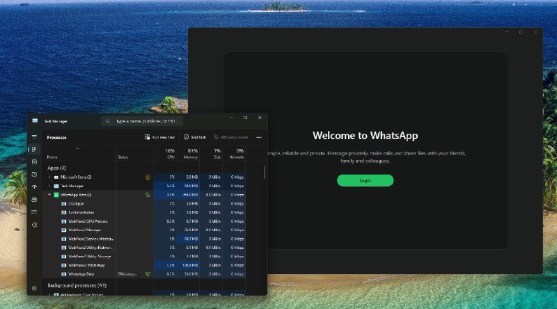 WhatsApp 放弃原生 Windows 11 应用，回归网页封装版Meta 公司已开始向 WhatsApp Beta 用户推送更新，将其 Windows 11 桌面应用从原生 UWP 架构替换为基于 Chromium 的网页封装版本