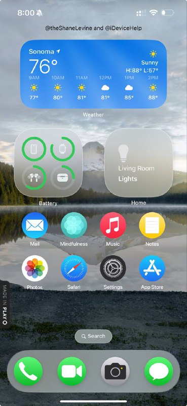 第三方出品的 iOS 19 设计语言前瞻点击复制此链接 然后在 Safari 中打开选择“轻 App”中打开，即可体验到第三方基于泄露的 iOS 19 设计语言制作的演示 Demo（非 iOS 设备可能无法体验）
