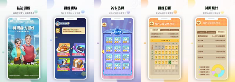 腾讯认知训练软件获批医疗器械证腾讯宣布，其研发的“腾讯脑力锻炼”认知功能训练软件，已获得广东省药品监督管理局颁发的医疗器械注册证