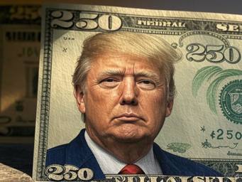 美议员提议将特朗普印在钞票上 但法律上并不允许美国共和党国会众议员Joe Wilson在X上表示：正在起草立法，使雕刻和印刷局设计一张印有特朗普头像的250美元钞票