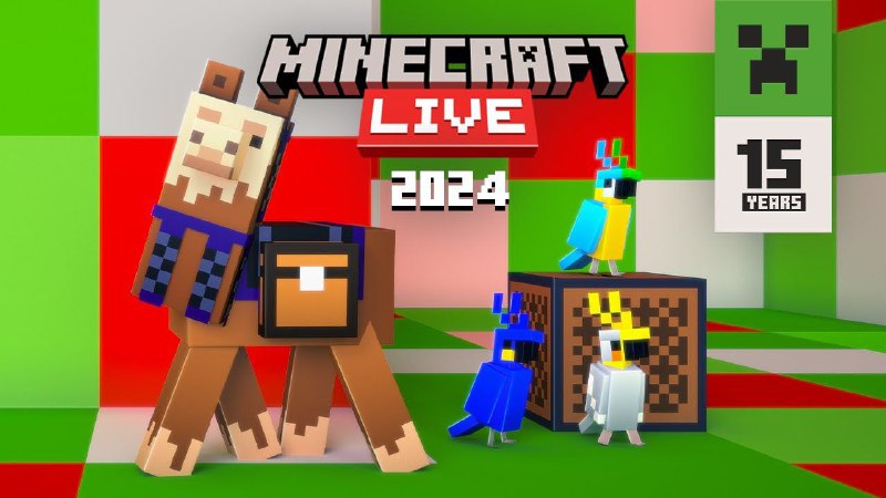 Minecraft live现在开始！Minecraft☘️ 关注频道 @ZaiHuapd📮 热点投稿 @ZaiHuabot
