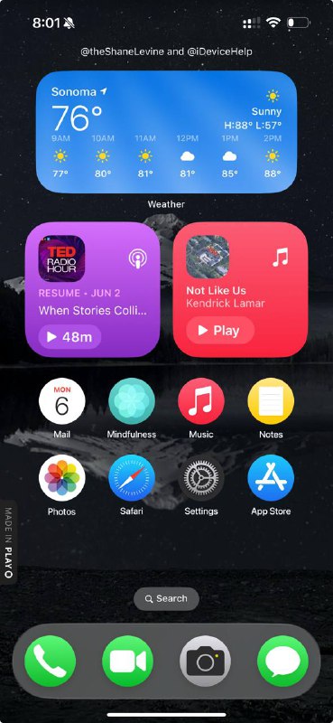 第三方出品的 iOS 19 设计语言前瞻点击复制此链接 然后在 Safari 中打开选择“轻 App”中打开，即可体验到第三方基于泄露的 iOS 19 设计语言制作的演示 Demo（非 iOS 设备可能无法体验）