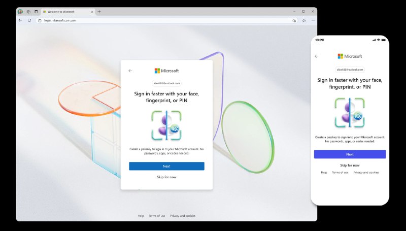 微软新账户默认启用无密码登录微软宣布，所有新创建的Microsoft账户将默认采用无密码设置，旨在增强账户安全性，防范钓鱼、暴力破解等密码攻击