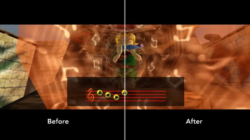 几乎所有 Nintendo 64 游戏现在都可以重新编译为本机 PC 端口，以添加适当的光线追踪、超宽、高 FPS 等尽管Nintendo 64 于 1996 年发布，但到 2024 年，Nintendo 64的原始硬件和游戏在爱好者圈子中仍然相对热门