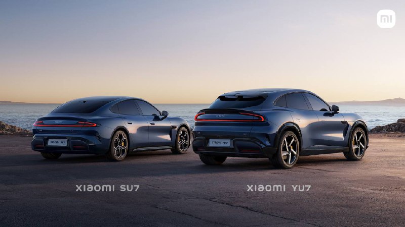 小米YU7 外观公布新款SUV，预计于明年六七月正式上市