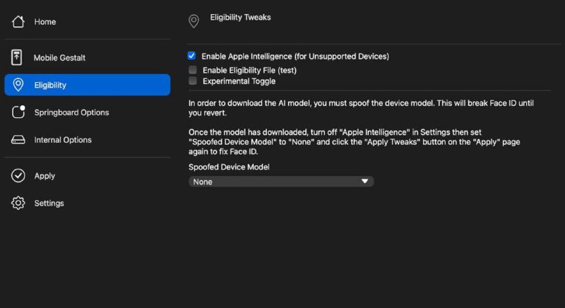 Nugget 4.0.1发布，支持iOS 18.1 Beta 5 - iOS 18.2 Beta的国行iPhone开启Apple Intelligence，通过电脑进行操作可以省去自签IPA的步骤，更加稳定方便快捷