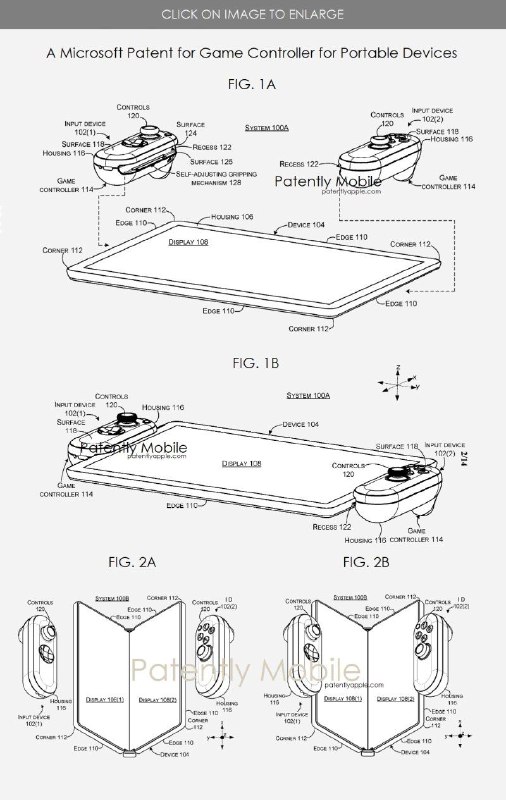 微软折叠屏游戏手机专利获批，或为 Surface Phone 融合 Xbox 掌机铺路微软一项名为 WO2025086084 的折叠屏手机专利已获欧洲专利局批准