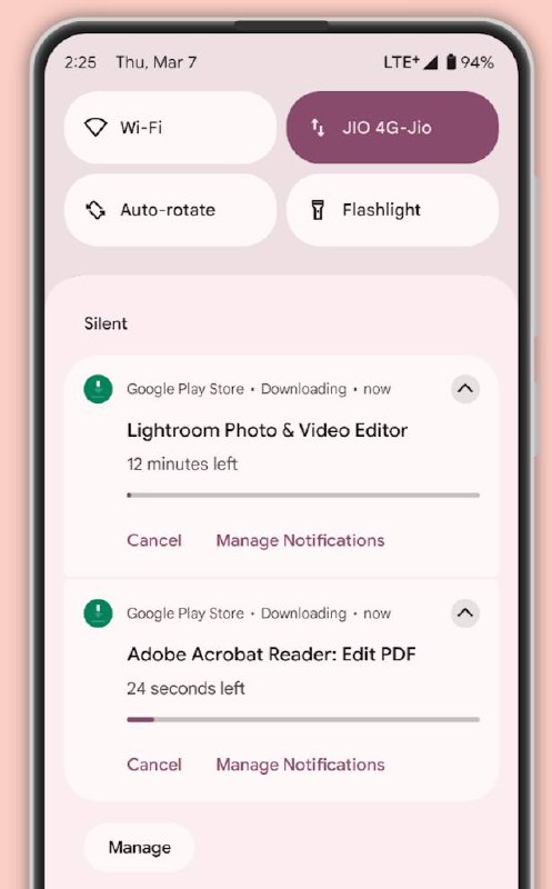 Google Play 商店再次开放并行下载功能Google Play一直无法同时下载多个应用程序，Reddit 上有各种旧帖子和三四年前的 Play 商店界面的屏幕截图，显示了并行下载安装的功能，但只是内测从未正式上线
