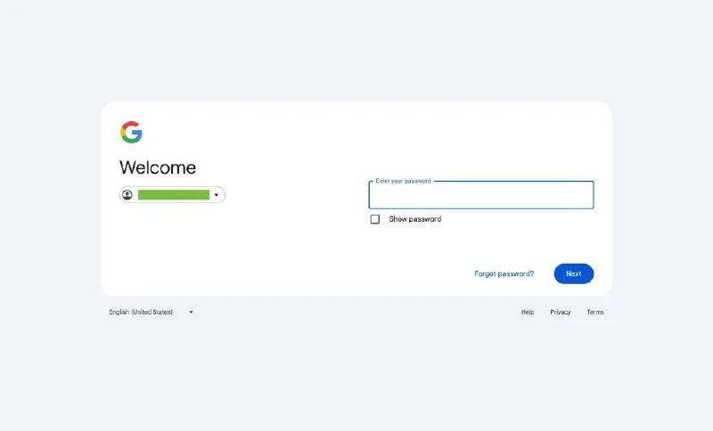 Google 正在推出全新的账户登录页面