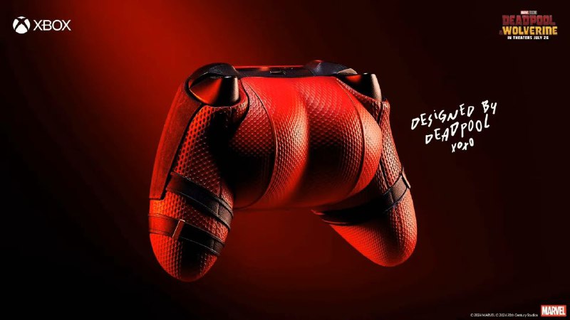 【非卖品】死侍限定版Xbox 套装