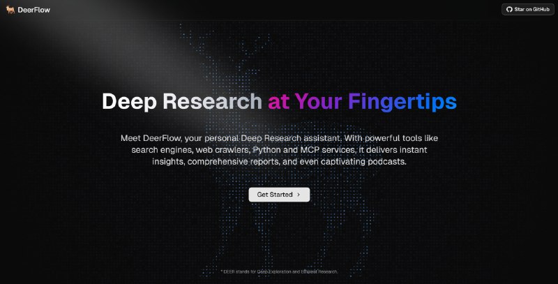 字节跳动开源多智能体研究框架 DeerFlow：聚焦人机协作与复杂任务自动化字节跳动近日开源发布多智能体研究框架 DeerFlow，旨在将大语言模型（LLM）能力与领域工具深度整合，提升复杂科研任务的自动化与协作效率