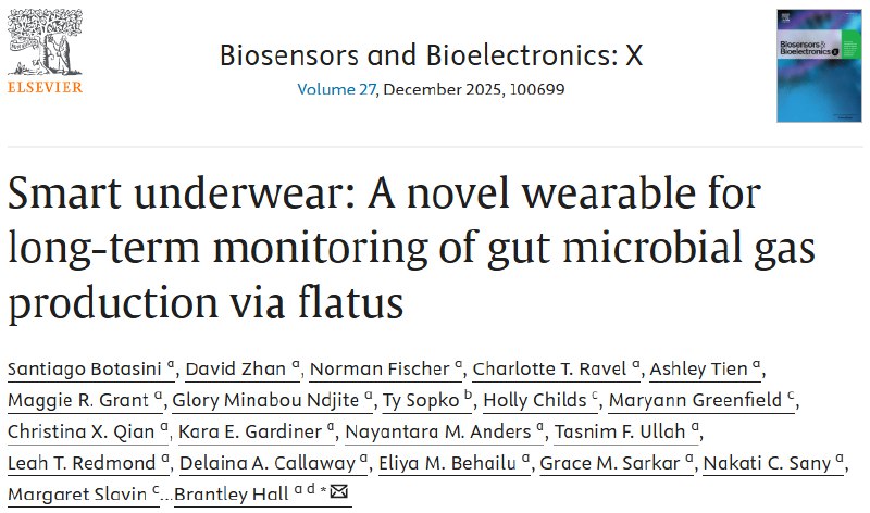 屁里藏着健康码？“智能内裤”科学测量成年人一天放多少个屁提起“放屁”，人们总会觉得尴尬但其实，肠道排气是微生物发酵的“晴雨表”，反映了菌群分解食物的真实工作状态 
