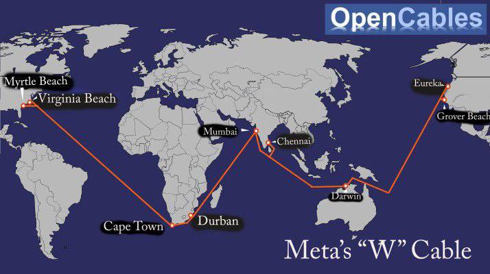 Meta计划建设一条价值100亿美元的全球海底电缆Meta计划投资超过100亿美元，建设一条4万多公里的全球海底光缆，成为其独家所有者和使用者