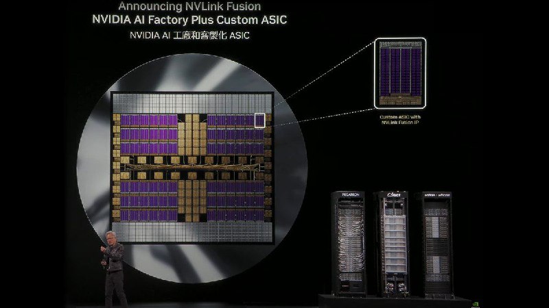 英伟达推出NVLink Fusion，开放专有互联技术英伟达在2025台北Computex展会上宣布NVLink Fusion计划，首次向外部芯片制造商开放其专有NVLink技术