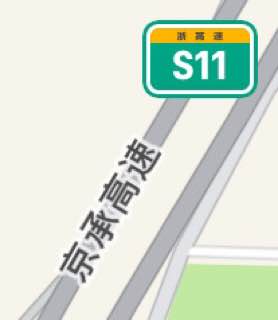 在Apple地图中，全国所有的省级高速命名编号均显示为“浙高速”