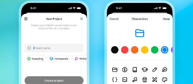  OpenAI 正式向免费用户开放 ChatGPT Projects 功能OpenAI 于 9 月 4 日宣布，免费用户现已可以使用 ChatGPT Projects 智能工作空间服务